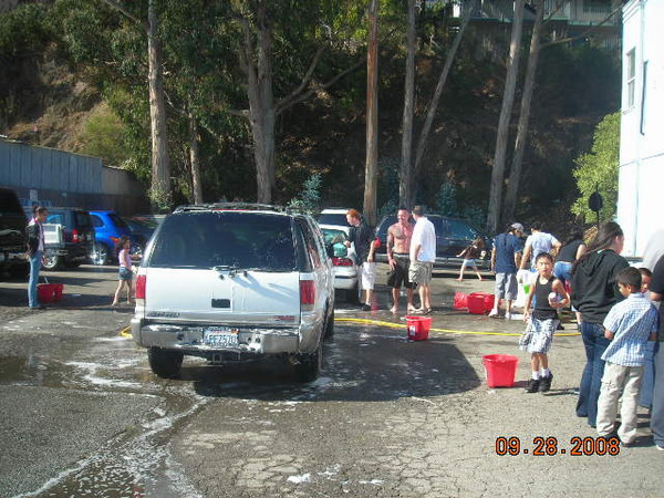Look a car wash!
