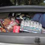 The MPM Truckster is over filled as always.