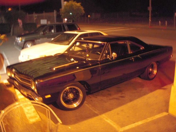 I took my 69 roadrunner out for a late night spin.