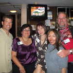 Phil Miller, Pilarica Graham, Lisa Yeatrakis, John & Rosa Rosewicz