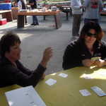 Time for a few hands of poker before lunch.