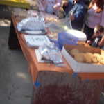 Lot's of good food awaits the hungry guests.