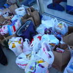 We really did good this year in helping the more fortunate families in our town.