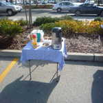 Coffee and muffins for all!! Come and get it!