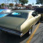 Bud aka Smokey brought out his 4-speed chevelle.