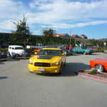 Linda's cool charger is a replacement today for Dennis's old Mopar.