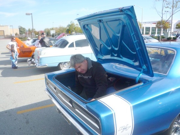 Surprise, surprise, it's not a Jack in the box it's a John in the trunk.