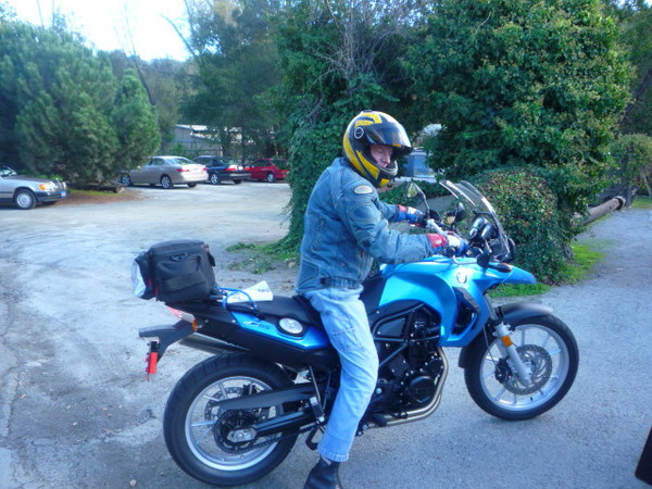 Richard hits the road.