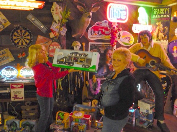Toy wrappping at Sparky's Hot Rod Shop. 014