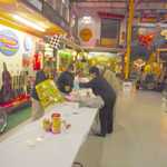 Toy wrappping at Sparky's Hot Rod Shop. 019
