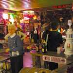 Toy wrappping at Sparky's Hot Rod Shop. 020