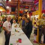 Toy wrappping at Sparky's Hot Rod Shop. 025