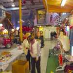 Toy wrappping at Sparky's Hot Rod Shop. 036