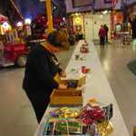 Toy wrappping at Sparky's Hot Rod Shop. 038