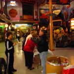 Toy wrappping at Sparky's Hot Rod Shop. 039