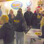 Toy wrappping at Sparky's Hot Rod Shop. 048
