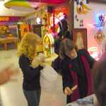 Toy wrappping at Sparky's Hot Rod Shop. 063