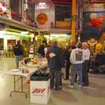 Toy wrappping at Sparky's Hot Rod Shop. 116