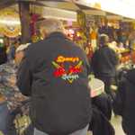 Toy wrappping at Sparky's Hot Rod Shop. 129