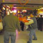 Toy wrappping at Sparky's Hot Rod Shop. 132