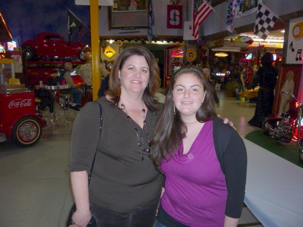 Sally and Deanna stop by to say hello.