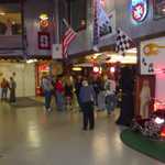 Toy wrappping at Sparky's Hot Rod Shop. 154
