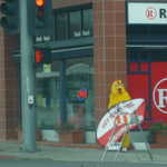 Look there's one that escaped the KFC bucket.