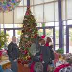 Santa arrives at the RMD House 019