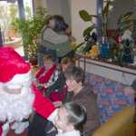 Santa arrives at the RMD House 021