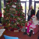 Santa arrives at the RMD House 029