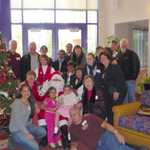 Santa arrives at the RMD House 032