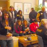 Santa arrives at the RMD House 045