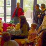 Santa arrives at the RMD House 050