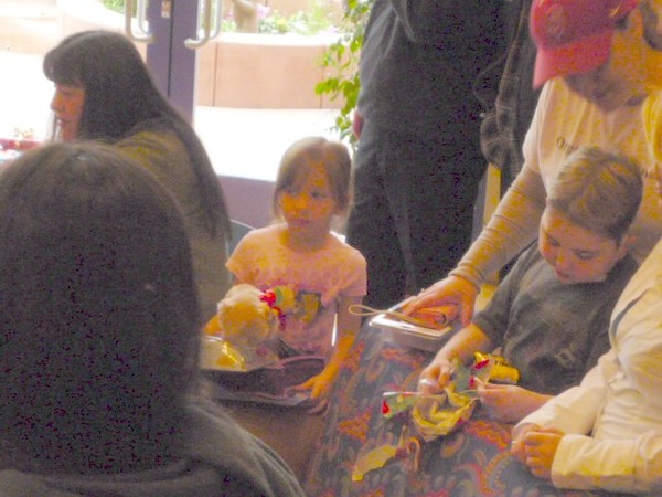 Santa arrives at the RMD House 055