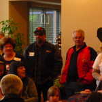 Santa arrives at the RMD House 063