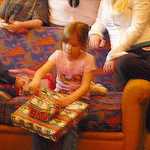 Santa arrives at the RMD House 065