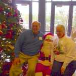 Santa arrives at the RMD House 077