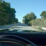 Doing some December driving in the roadrunner on a beautiful day!