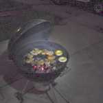 Always time for a BBQ after a fun cruise.