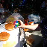 Hamburgers and peanut butter....Yummmy???