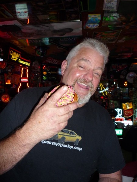 I got your donut right here, sucker!!