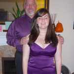 Stu and Deanna are all spiffed up.