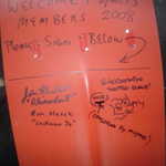 More signatures on the Moparts hood.