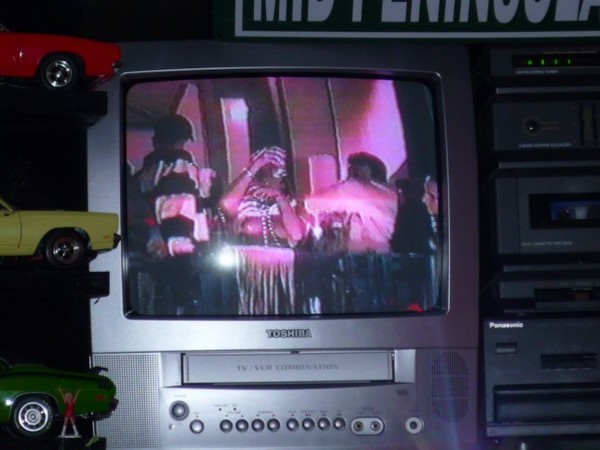 The entertainment for the night was a homemade Mardi Gras video sent by Moparts Member Kevin (340SIX).