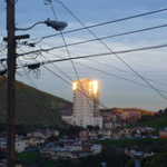 Man look at that building glow. Ready for meltdown, i guess.