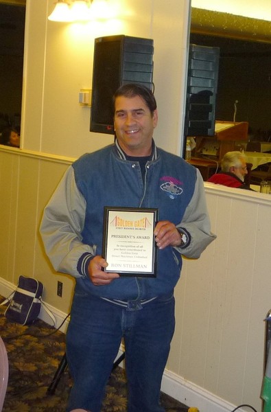 Ron Stillman wins the GGSMU President's award.