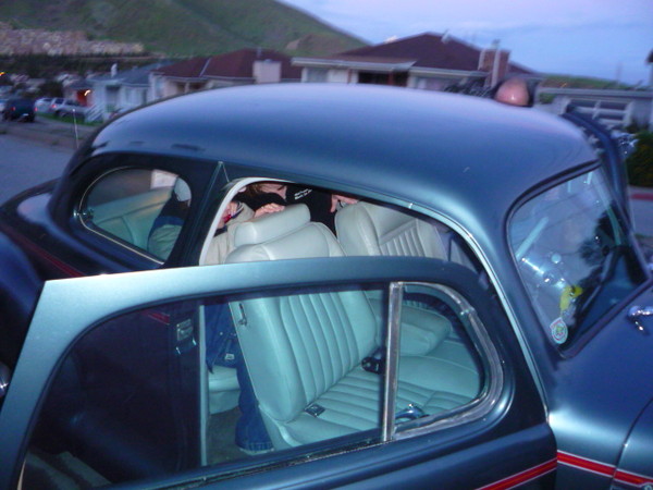 Let's go for a ride in "MOFAT" a 440 V-8 powered 1946 Plymouth.