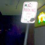 No Parking except for 46 Plymouths!!