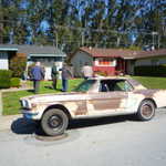 This project will be to make a fastback out of a hardtop. Yes a couple of retired folks are involved in today's fun.