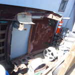 So in the future this fastback roof will be attached to the bottom of the hardtop mustang.
